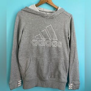 Adidas Women’s Gray Hoodie Size S